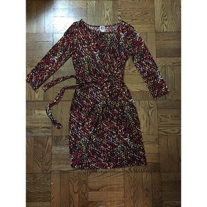Anne Klein Faux Wrap Dress